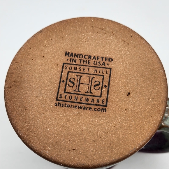 Handcrafted Sunset Hill Stoneware  Mug "Slaton Bakery" Texas Made In USA NWOT - Picture 6 of 7